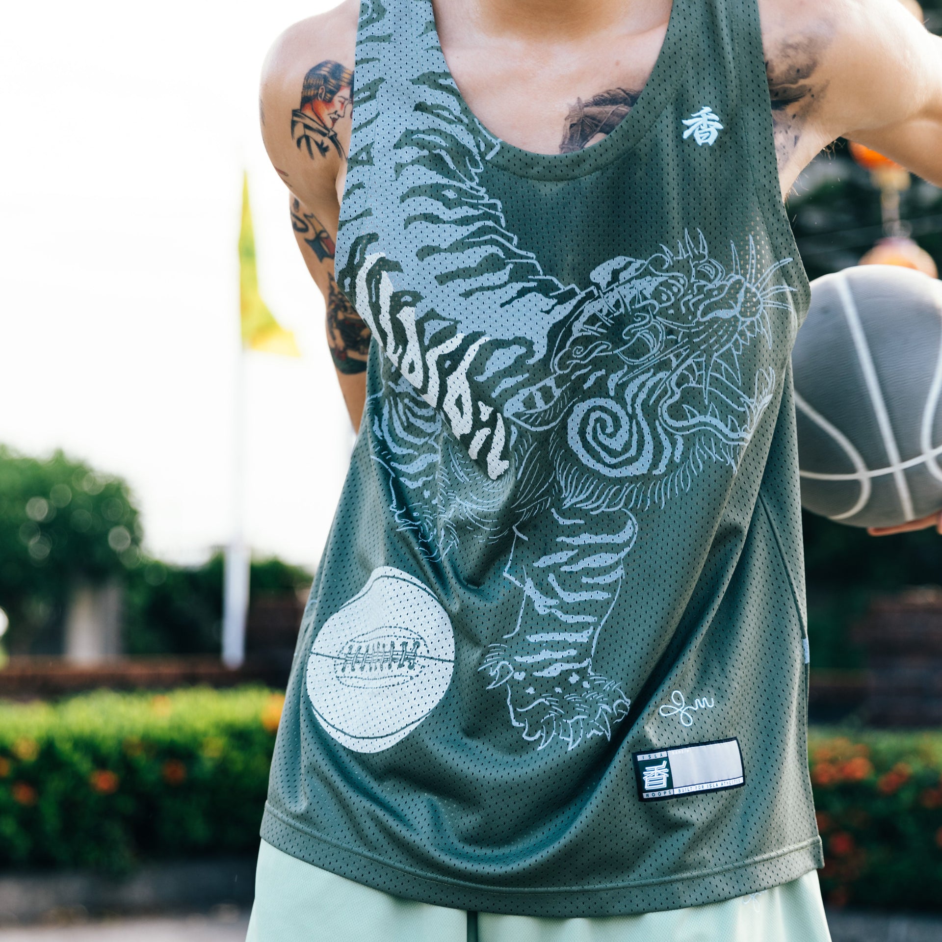 ISLA x OLDSOILISM WuSong Hoops Basketball Jersey - Isla Athletic | 香島躰育 Hong Kong Basketball Heritage