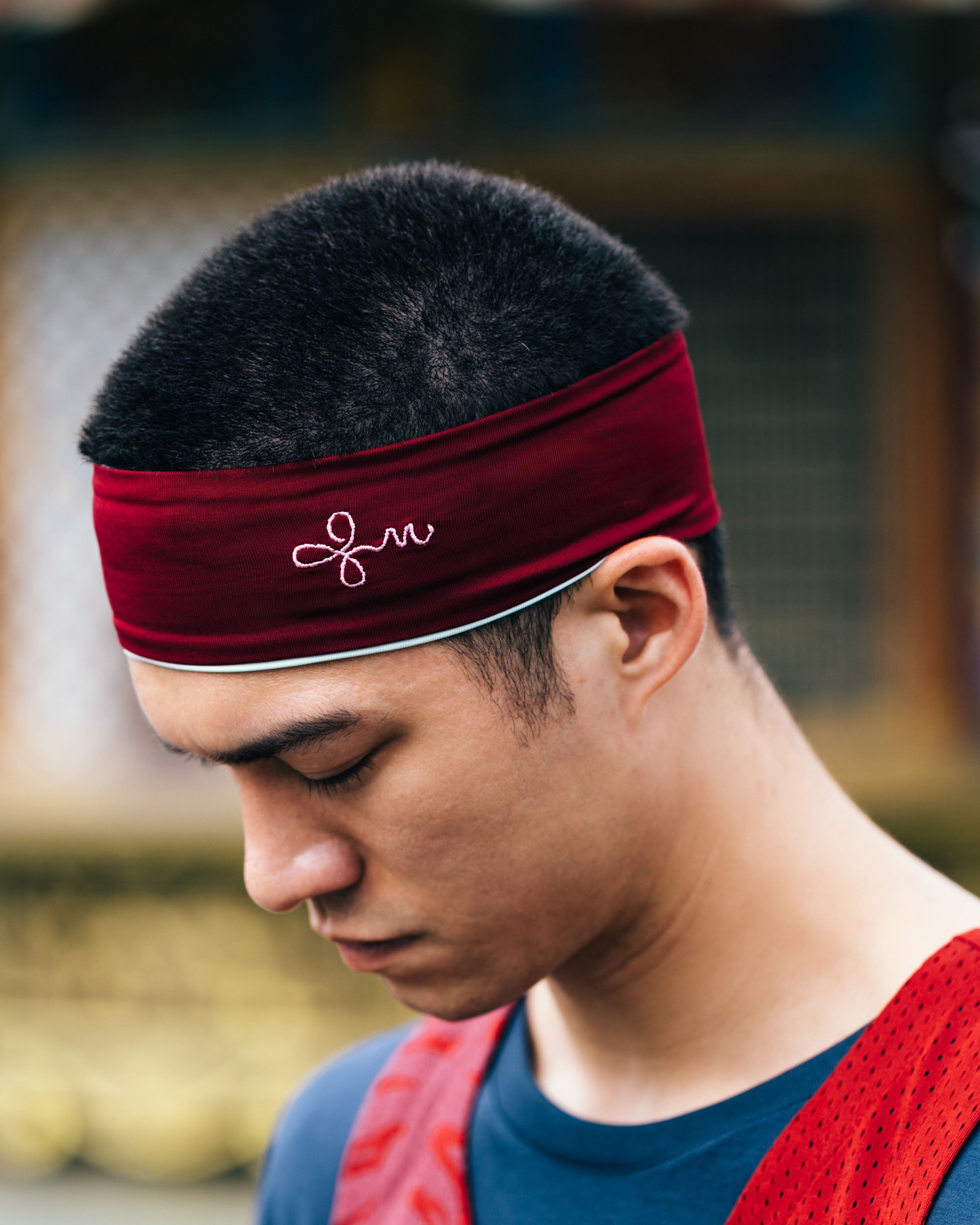 ISLA x OLDSOILISM Reversible Logo Headband - Isla Athletic | 香島躰育 Hong Kong Basketball Heritage