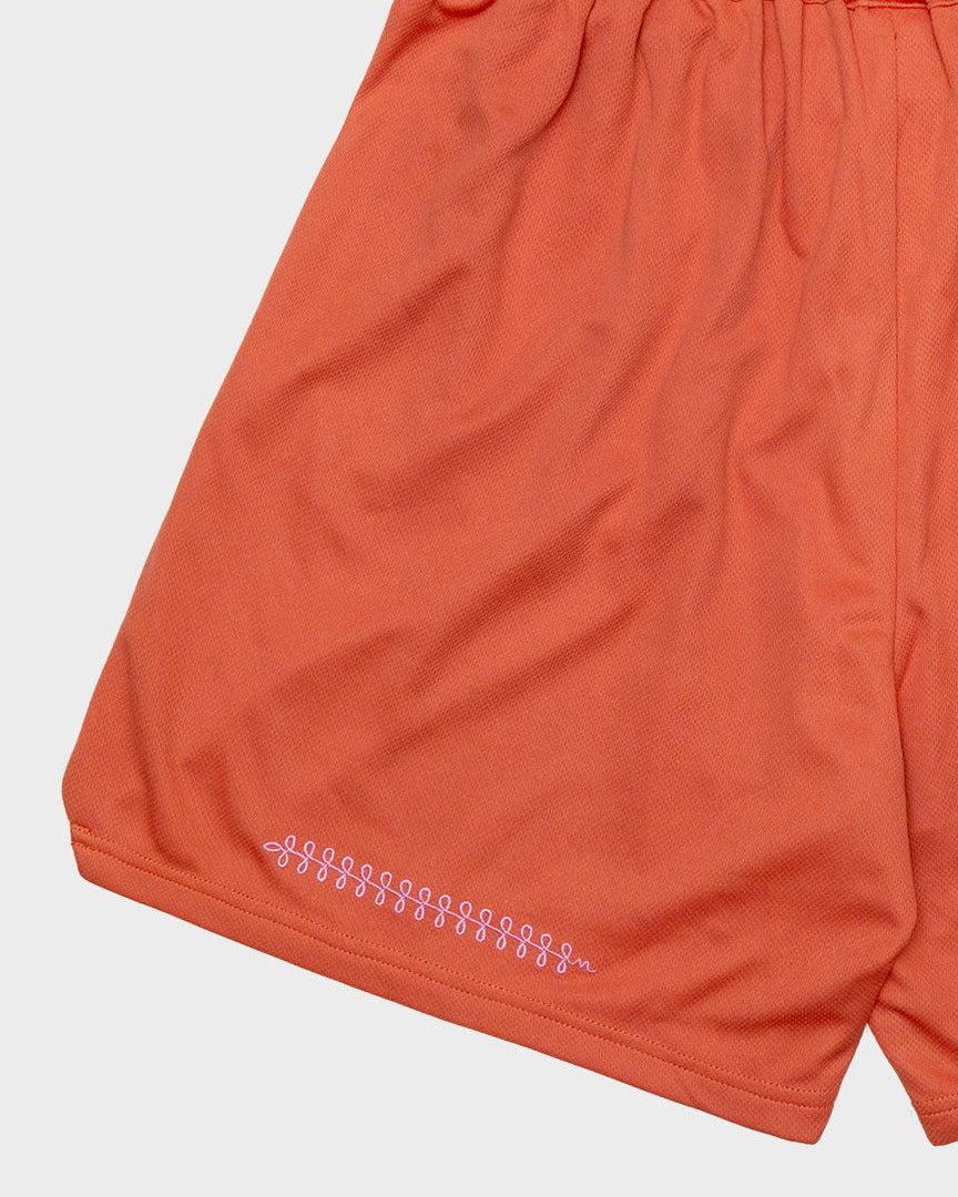 ISLA x OLDSOILISM WuSong Hoops Embroidery Logo Basketball Short - Isla Athletic | 香島躰育 Hong Kong Basketball Heritage