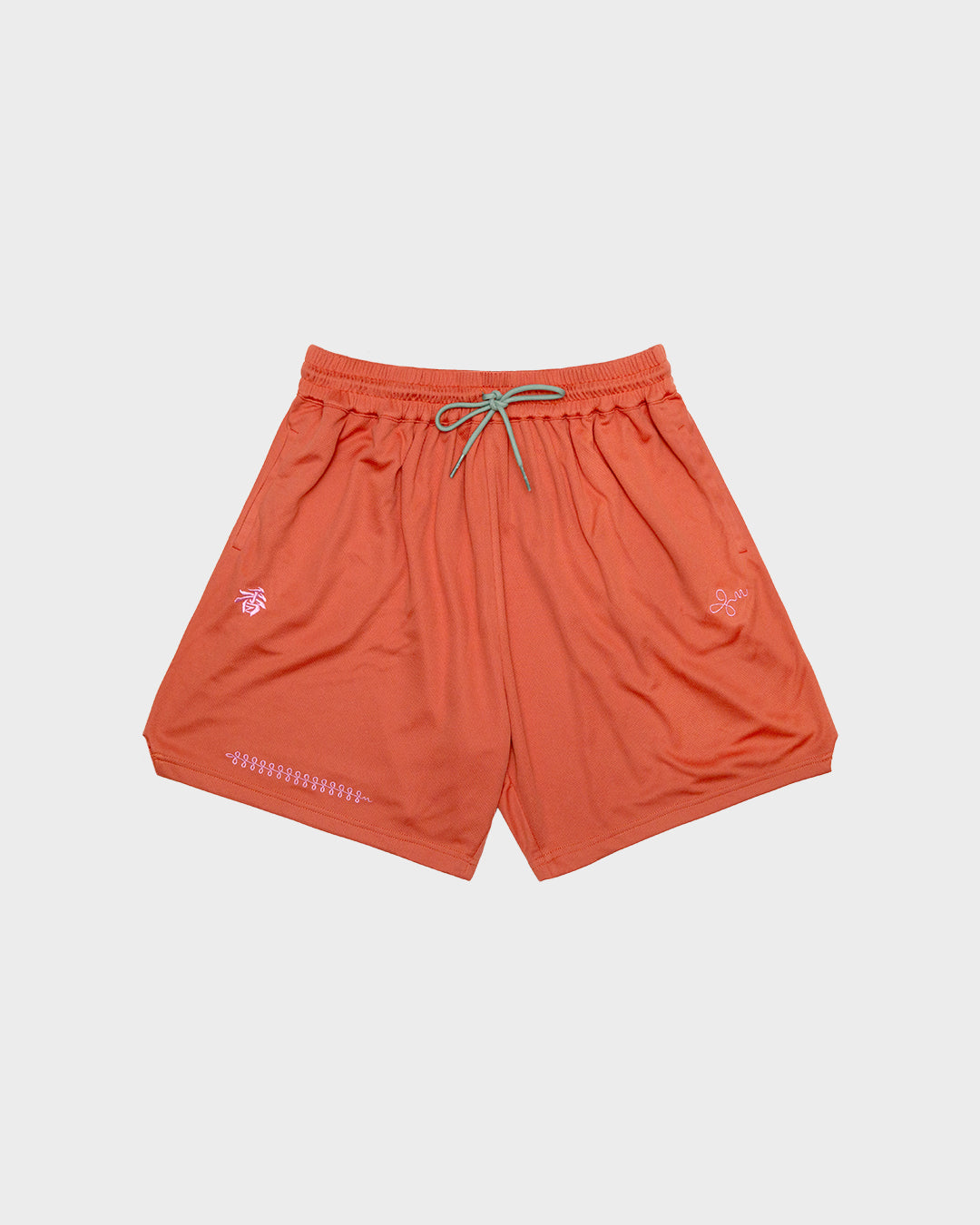 ISLA x OLDSOILISM WuSong Hoops Embroidery Logo Basketball Short - Isla Athletic | 香島躰育 Hong Kong Basketball Heritage