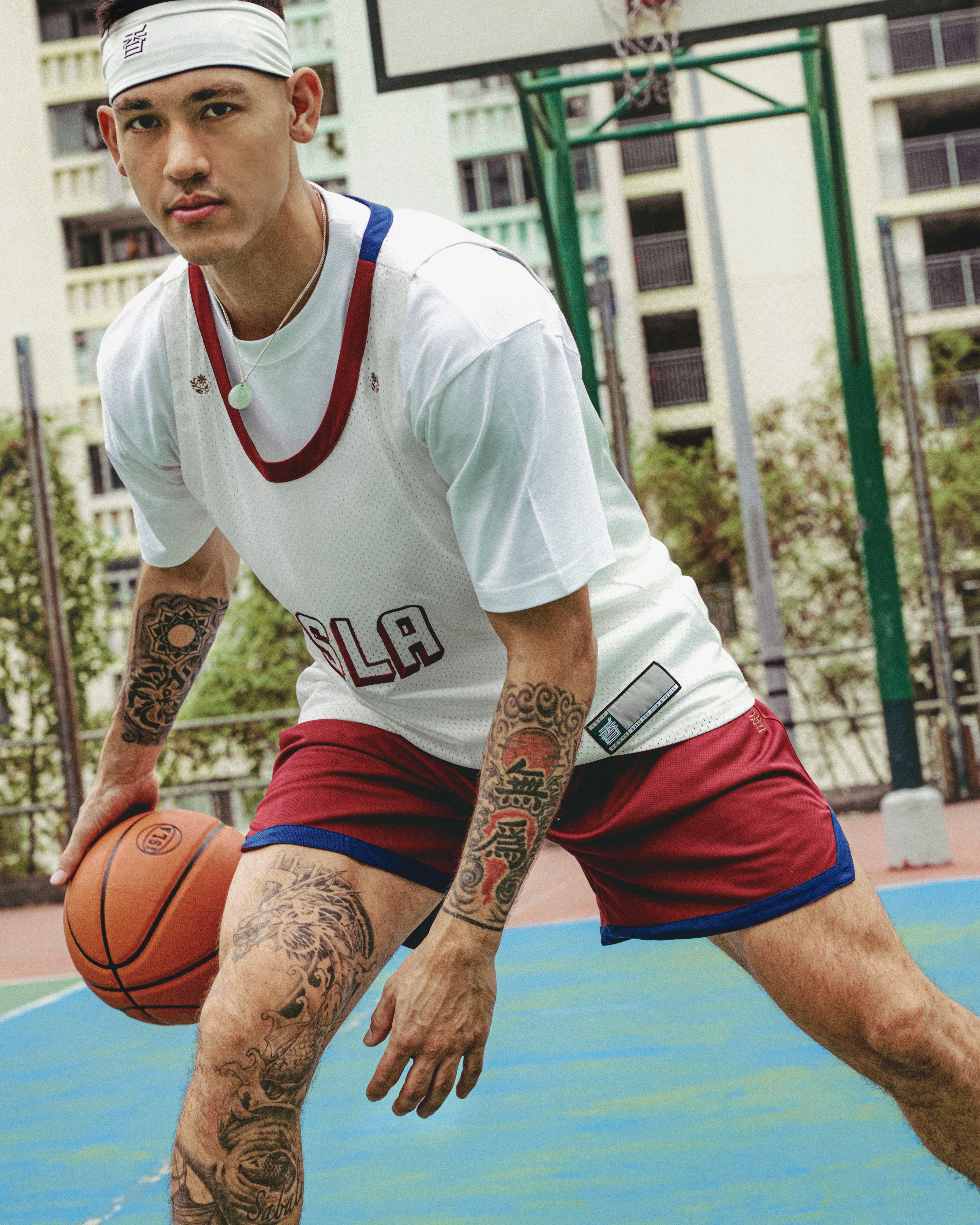 Crest Gym Short - Isla Athletic | 香島躰育 Hong Kong Basketball Heritage