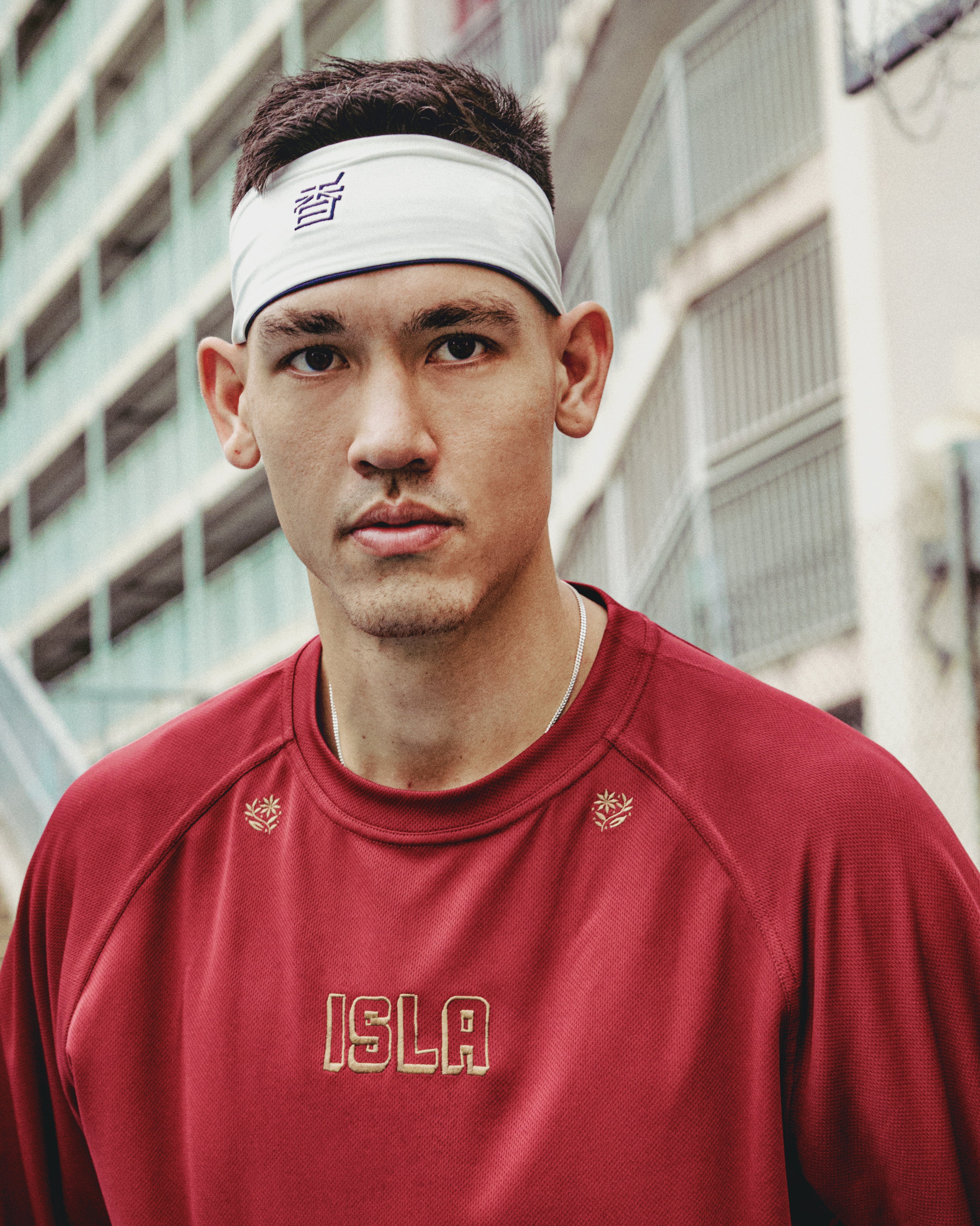 Long Logo Athletic Tee - Isla Athletic | 香島躰育 Hong Kong Basketball Heritage