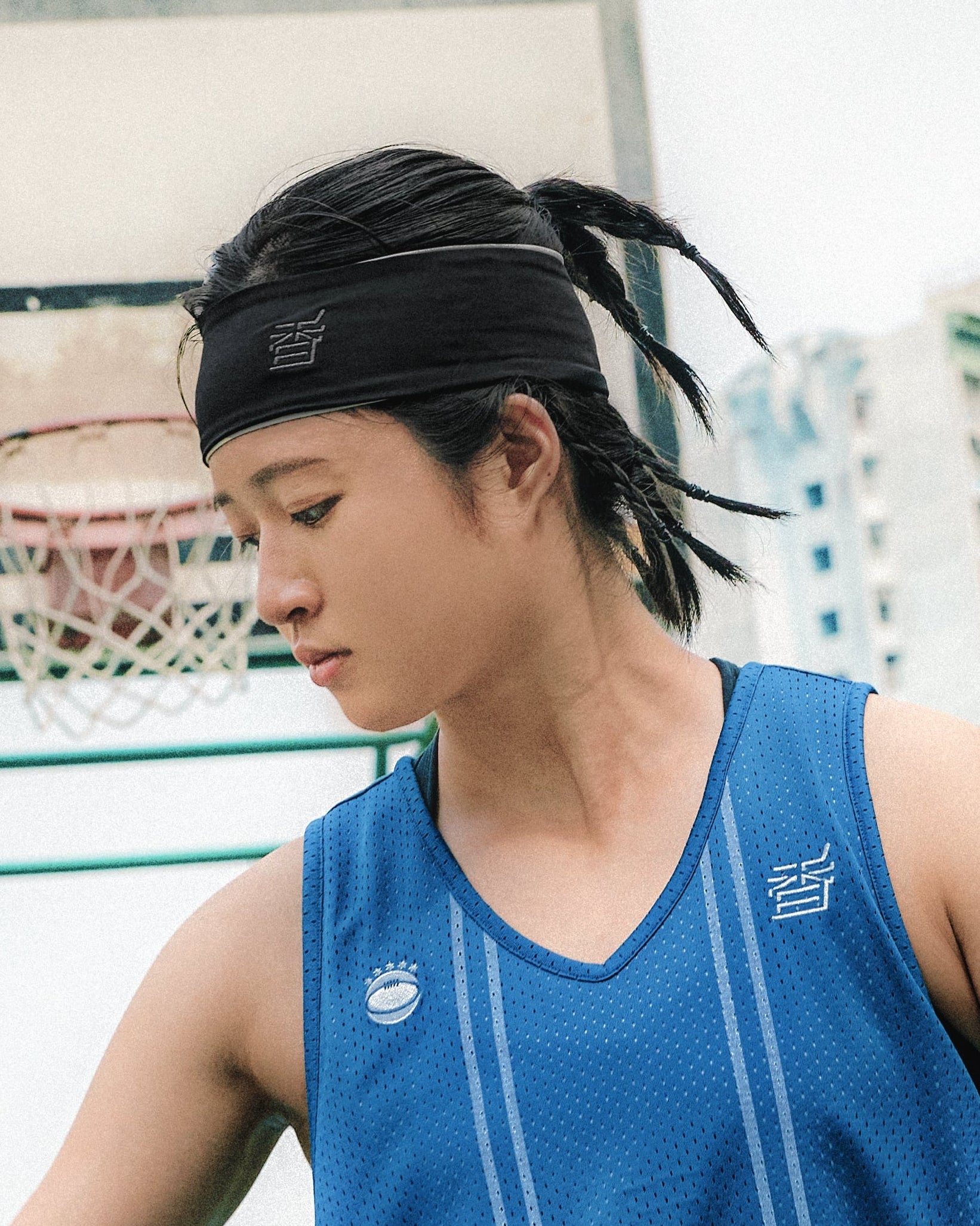 Logo Headband Reversible - Isla Athletic | 香島躰育 Hong Kong Basketball Heritage