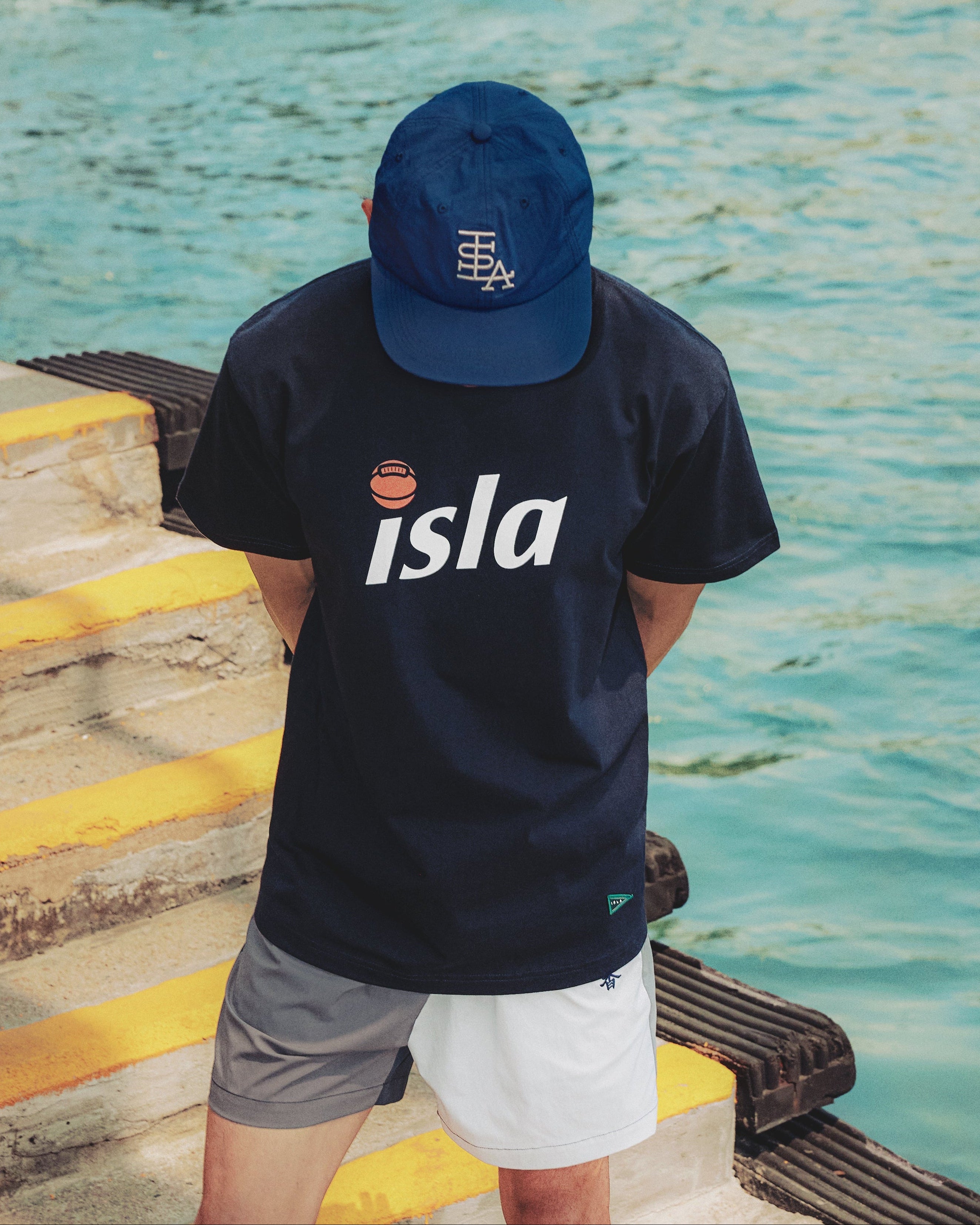 Color Block Short - Isla Athletic | 香島躰育 Hong Kong Fashion Heritage
