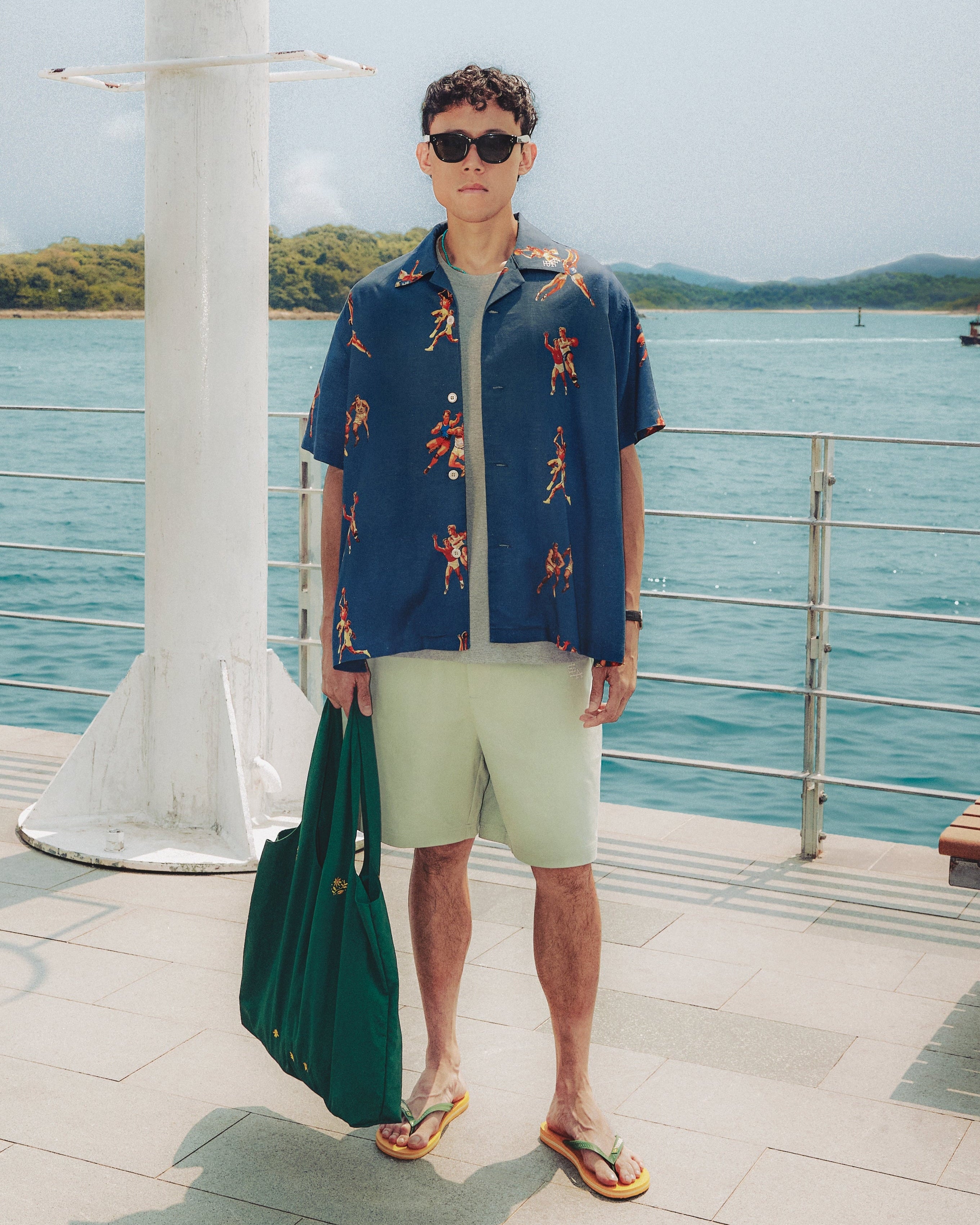 Logo Relaxed Short - Isla Athletic | 香島躰育 Hong Kong Fashion Heritage