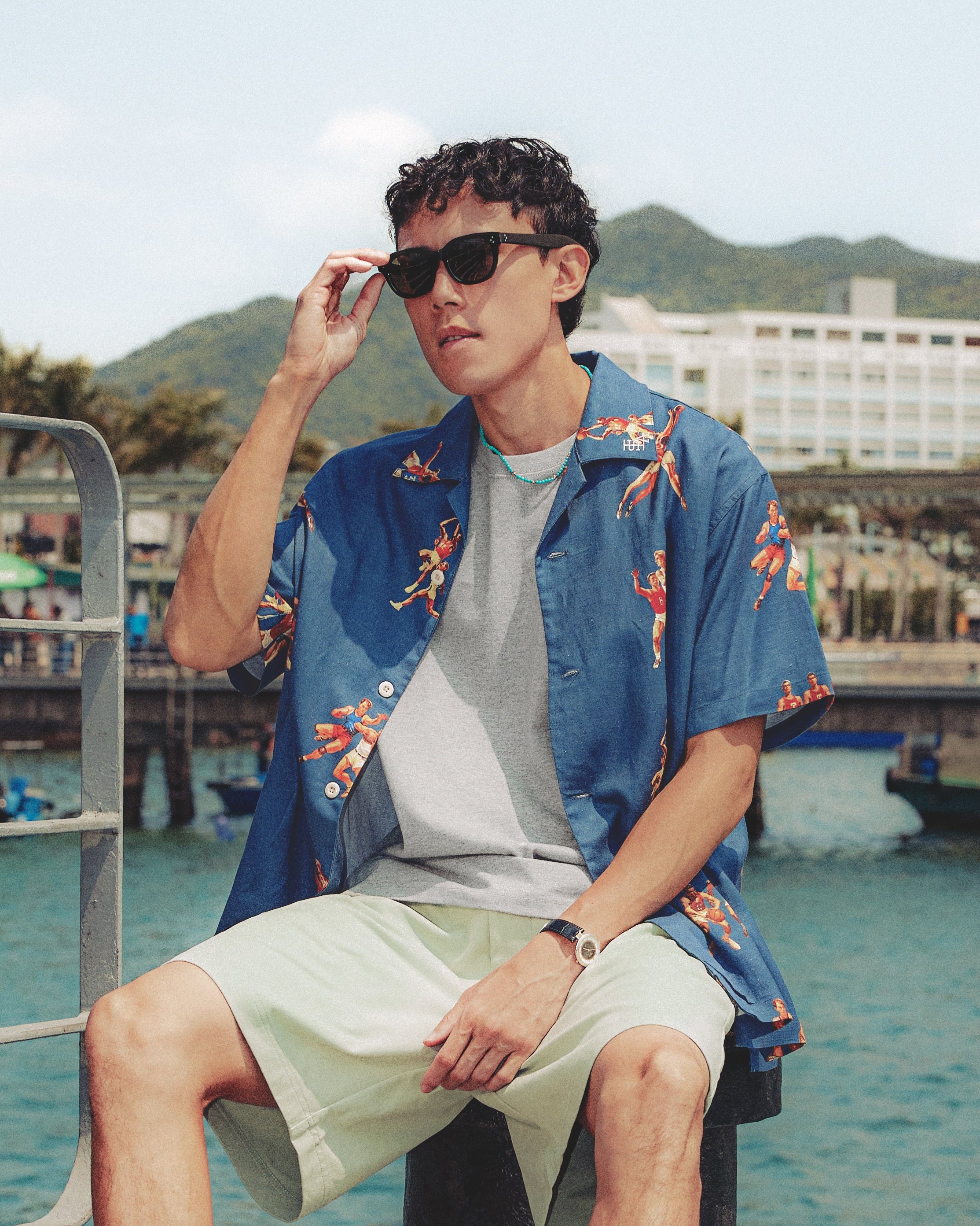Basketball Sportsmen Leisure Shirt - Isla Athletic | 香島躰育 Hong Kong Basketball Fashion Heritage