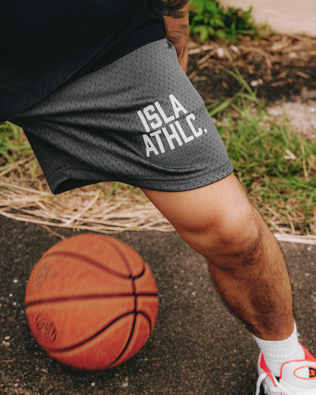 Heritage Logo Short - Isla Athletic | 香島躰育 Hong Kong Basketball Heritage