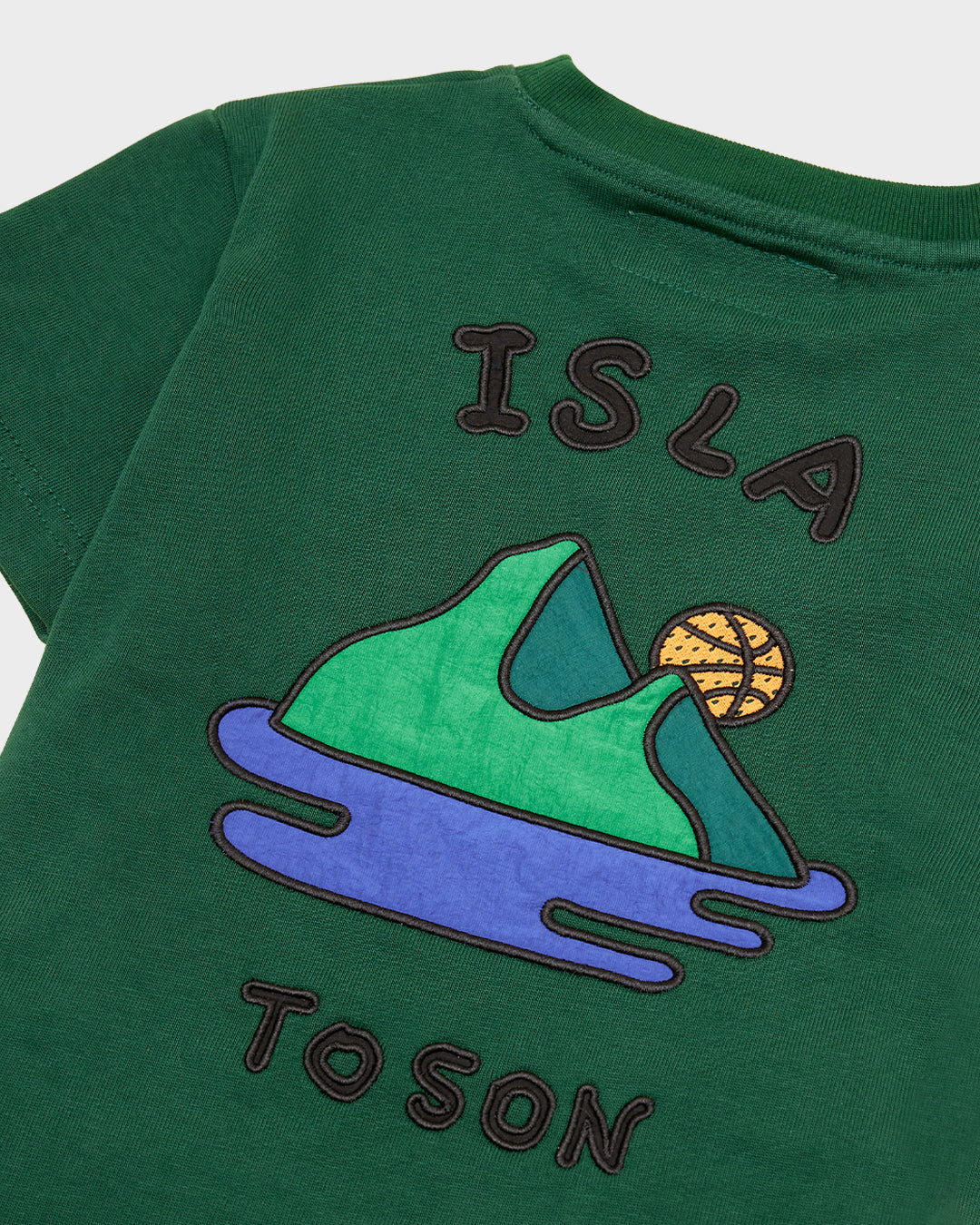 ISLA x To son Island Patchwork Tee Kids - Isla Athletic | 香島躰育 Hong Kong Basketball Heritage Youth
