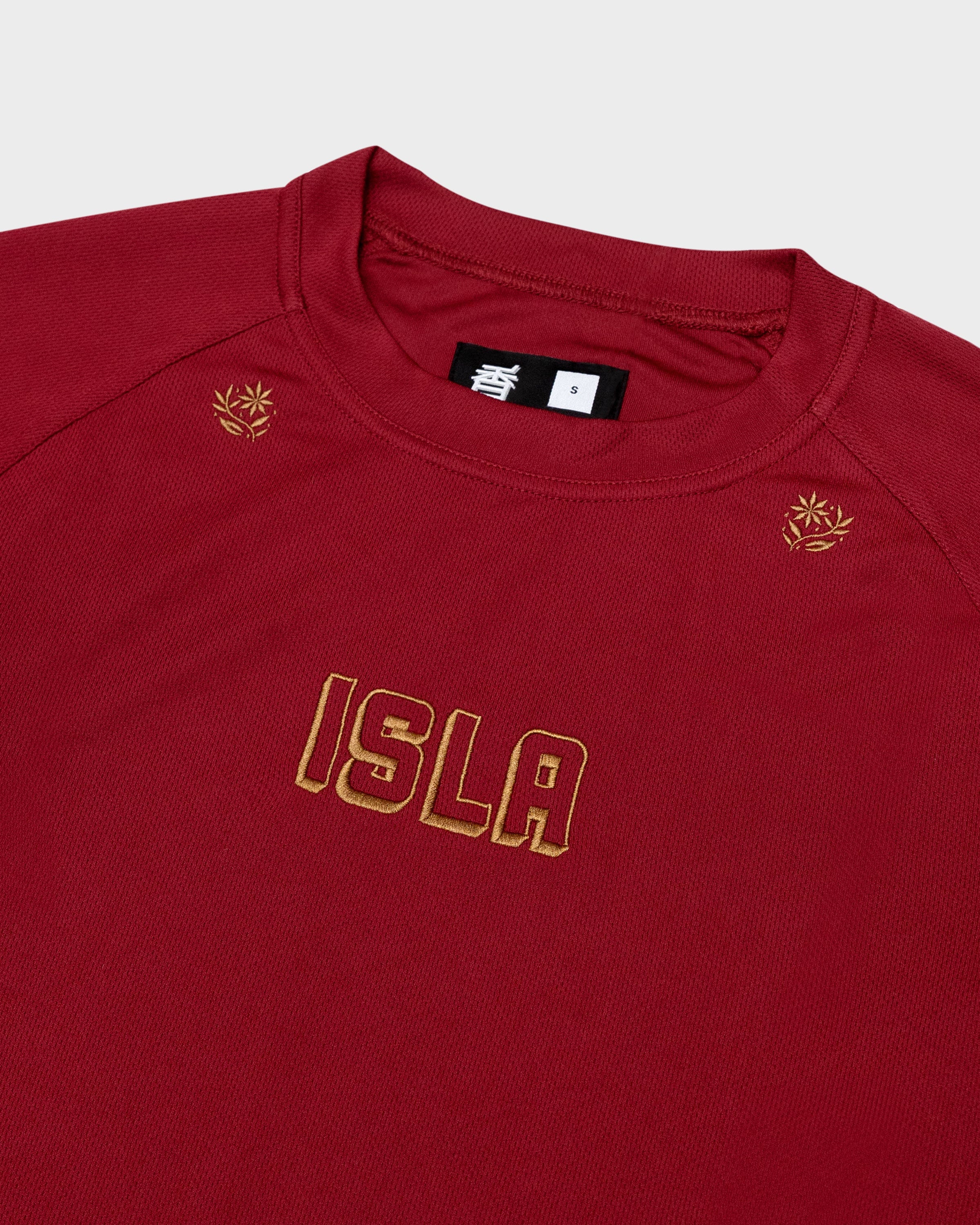 Long Logo Athletic Tee - Isla Athletic | 香島躰育 Hong Kong Basketball Heritage