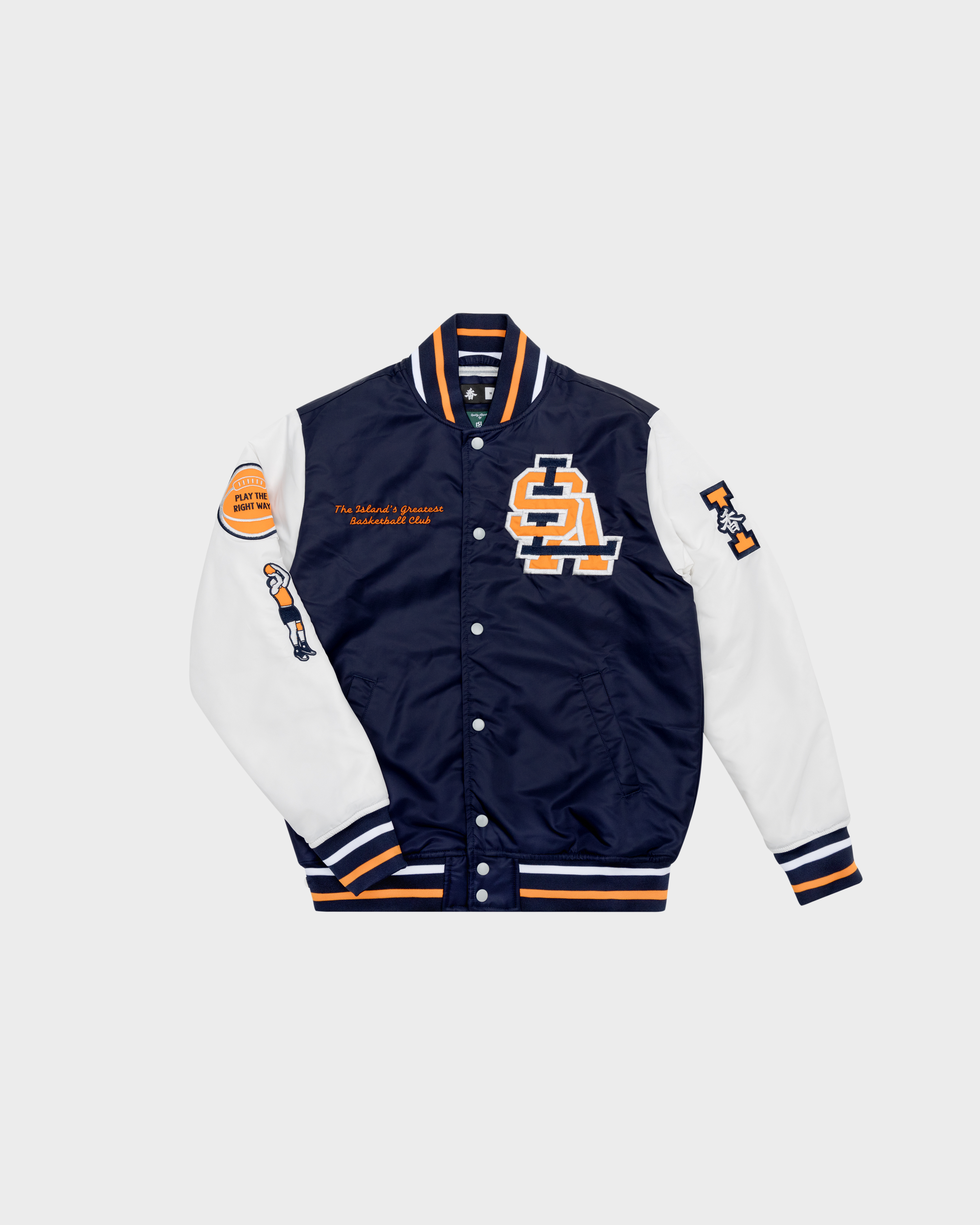 ISLA Varsity Jacket - Isla Athletic | 香島躰育 Hong Kong VarsBasketball Fashion Heritage
