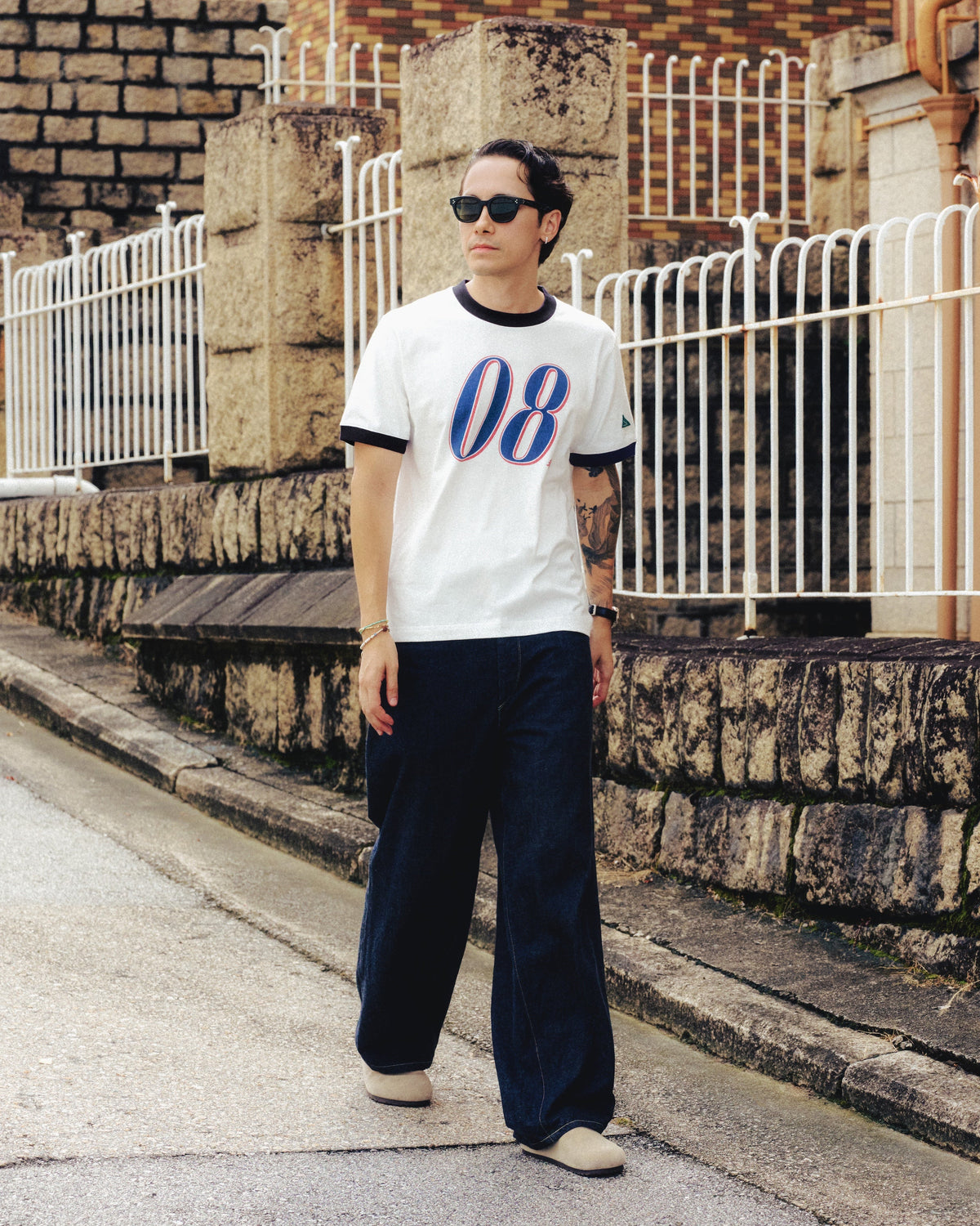 Isla Athletic 香島躰育 Hong Kong Basketball Heritage Lifestyle Fashion Varsity AW26lucky 8 ringer tee isla athletic 香島躰育 AW26