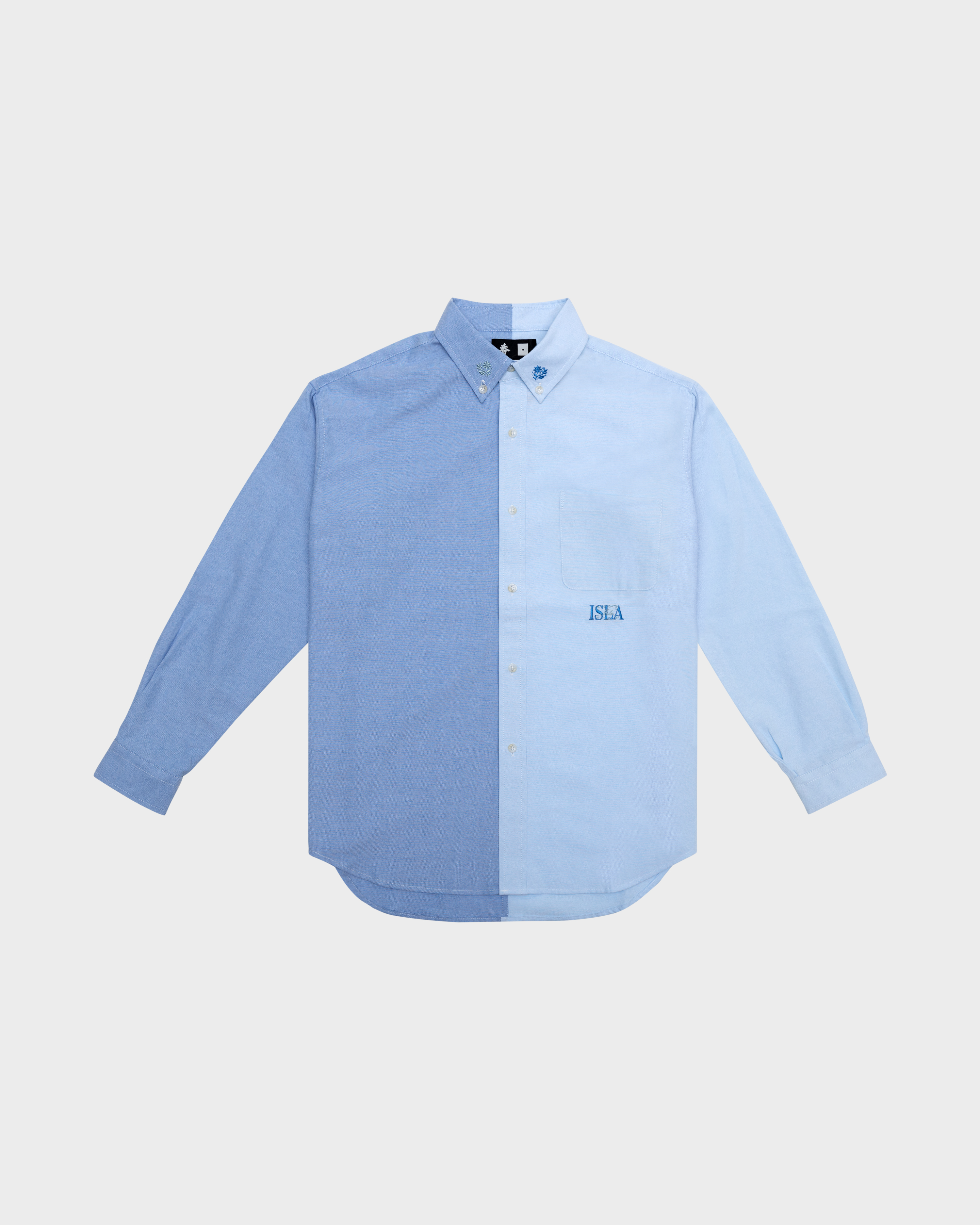 Color Block Oxford Shirt - Isla Athletic | 香島躰育 Hong Kong Fashion Heritage