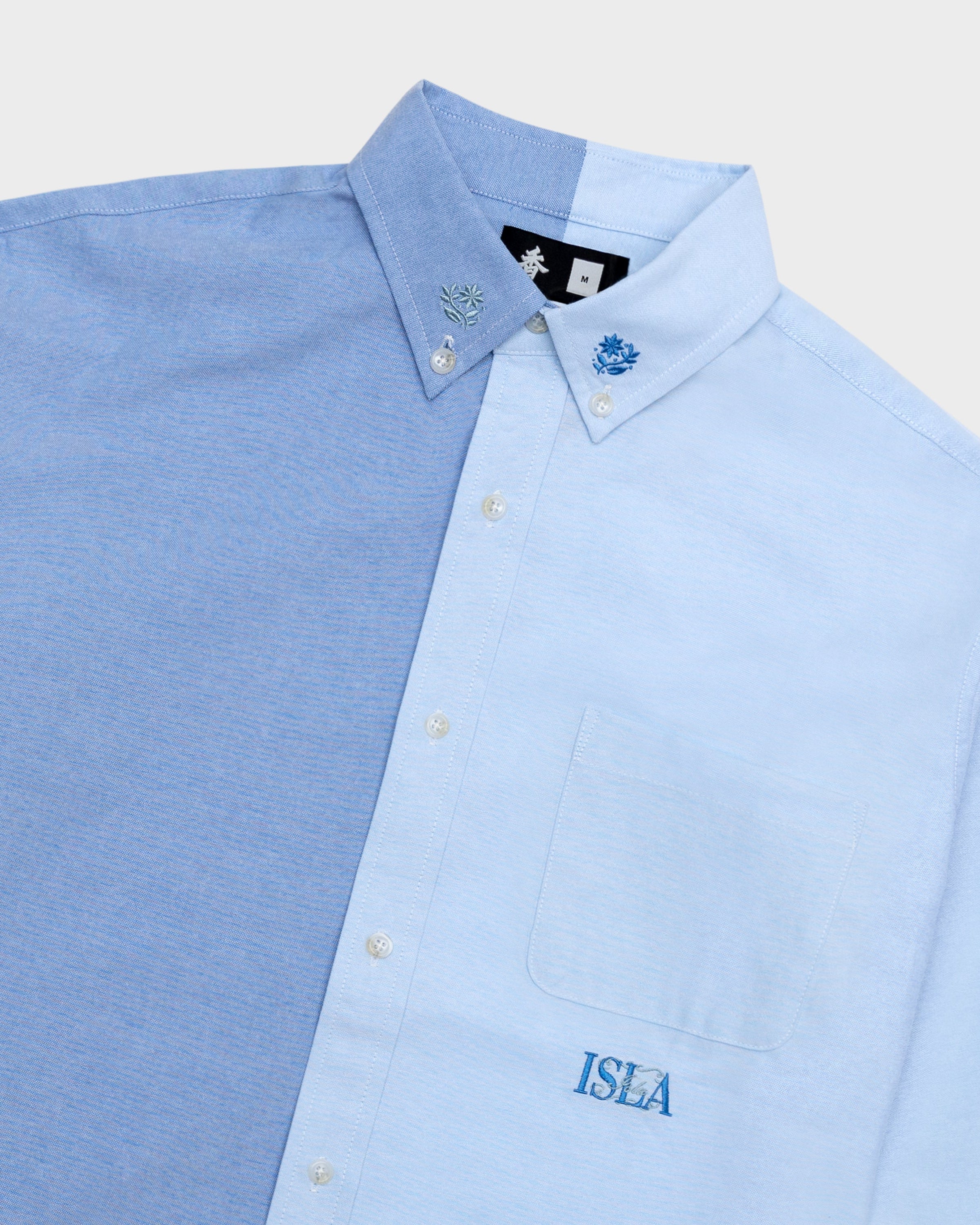 Color Block Oxford Shirt - Isla Athletic | 香島躰育 Hong Kong Fashion Heritage