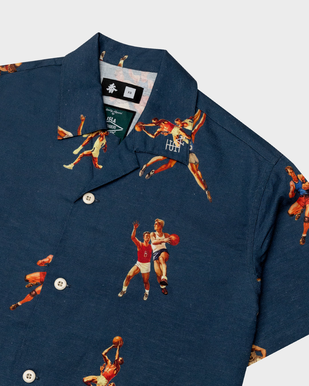 Basketball Sportsmen Leisure Shirt - Isla Athletic | 香島躰育 Hong Kong Basketball Fashion Heritage