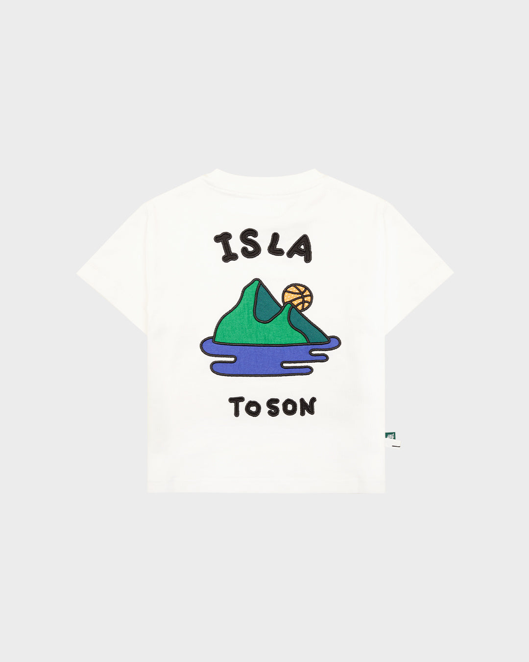 ISLA x To son Island Patchwork Tee Kids - Isla Athletic | 香島躰育 Hong Kong Basketball Heritage Youth