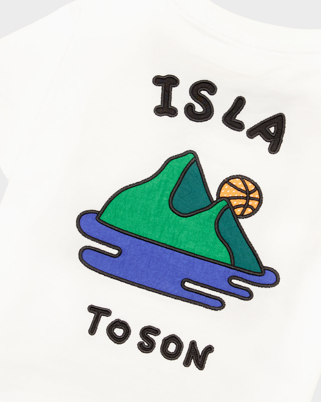 ISLA x To son Island Patchwork Tee Kids - Isla Athletic | 香島躰育 Hong Kong Basketball Heritage Youth