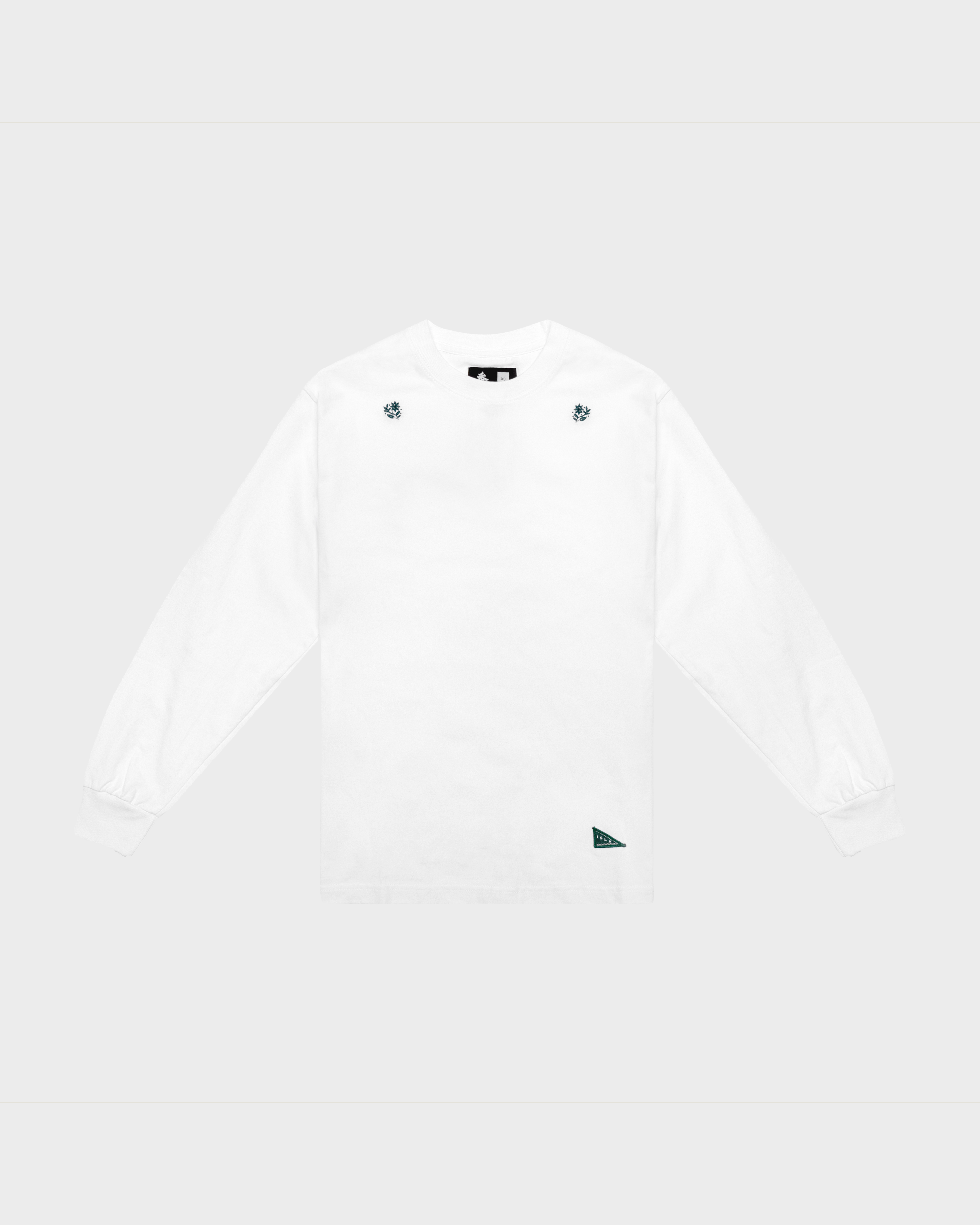 Crest Long Sleeve Tee - Isla Athletic | 香島躰育 Hong Kong Fashion Heritage